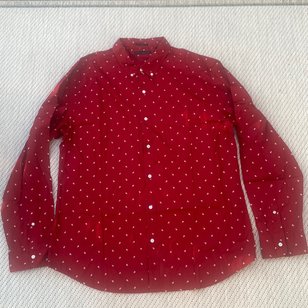 Mens long sleeve button up.